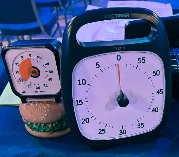 Workshop timers used for timeboxed exercises